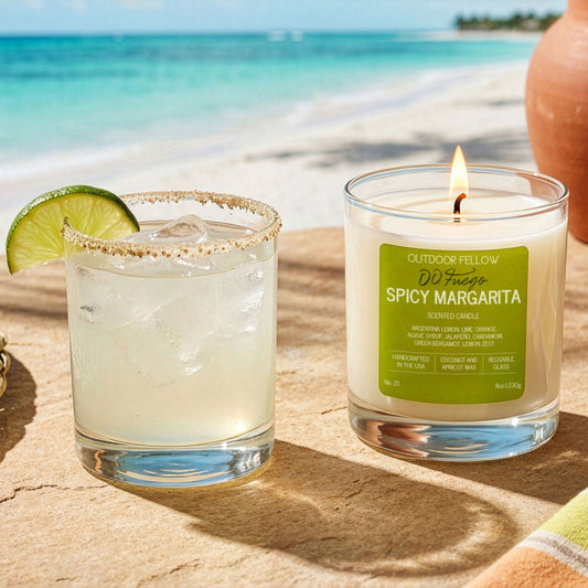 Outdoor Fellow x DD Fuego Spicy Margarita Scented Candle