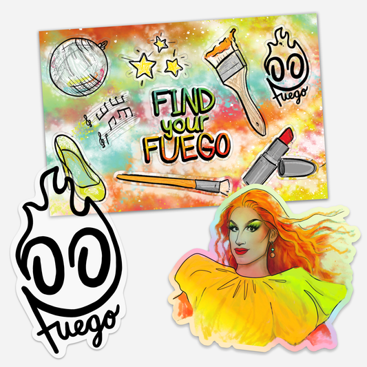"Find Your Fuego" Sticker Bundle